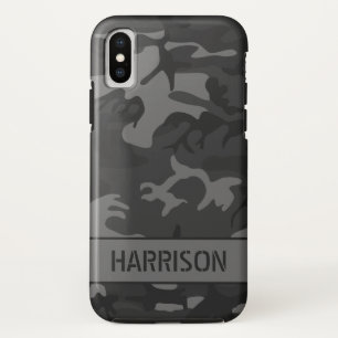 Grey Camouflage Case-Mate iPhone Case