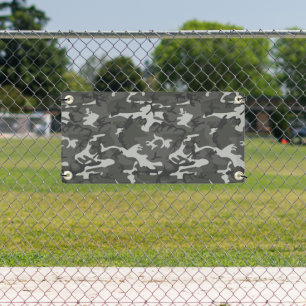 Grey Camouflage Pattern, Military Pattern, Army Banner