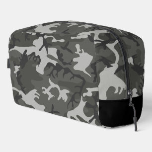 Grey Camouflage Pattern, Military Pattern, Army Dopp Kit