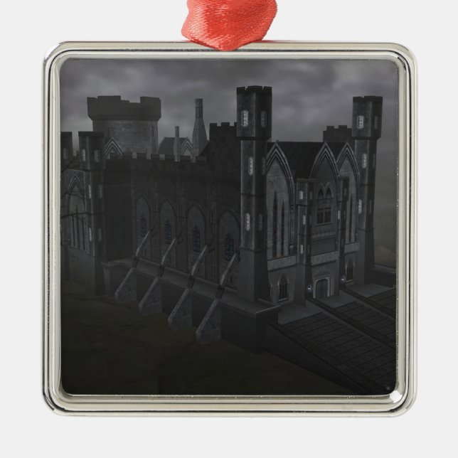 Grey Castle  Ornament (Front)