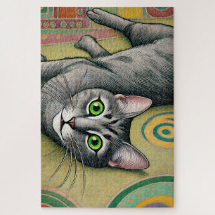 Grey Cat 1000 Piece Puzzle