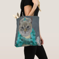 Grey Cat | Adorned With Bells Portrait