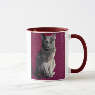 Grey Cat Mug