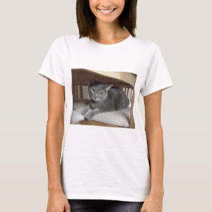 Grey Cat/Russian Blue T-Shirt