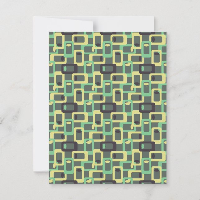 Grey Chain Link  Card (Front)