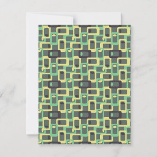 Grey Chain Link Card
