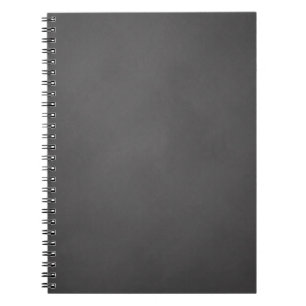 Grey Chalkboard Background Black Chalk Board Spiral Notebook