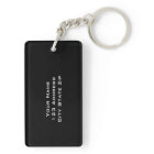 Grey chevron pattern monogram travel luggage tag