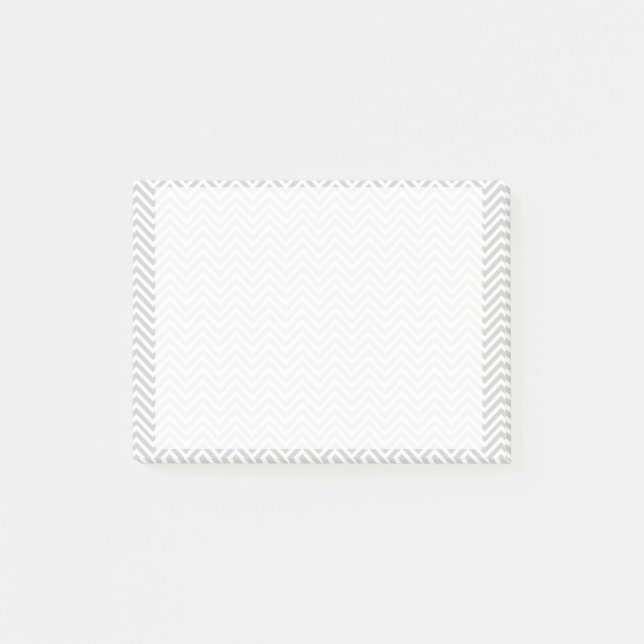 Grey chevron post-it notes (Front)