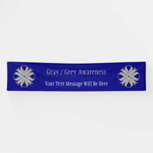 Grey Clover Ribbon by Kenneth Yoncich Banner