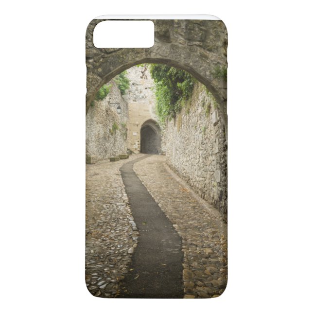 Grey Cobblestone street, France Case-Mate iPhone Case (Back)