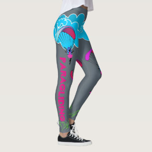 Grey Colourful Pixie Paraglide leggings