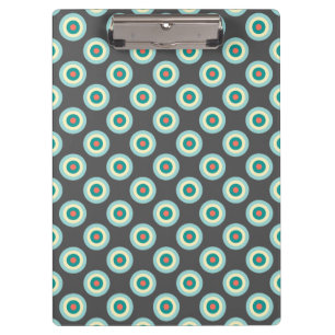 Grey Combination Circles by Shirley Taylor Clipboard