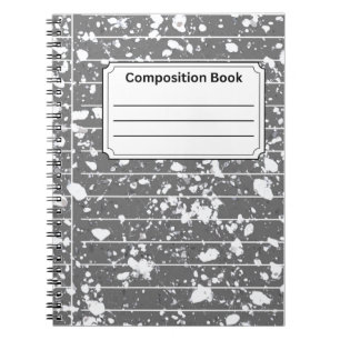 Grey Composition Notebook