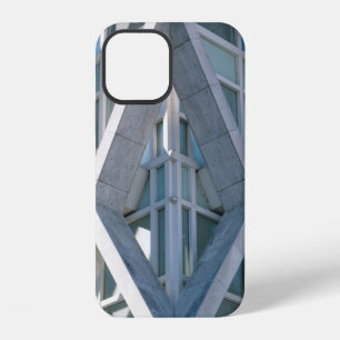 Grey concrete building at daytime iPhone 12 case