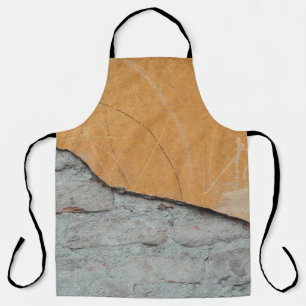 Grey concrete surface apron
