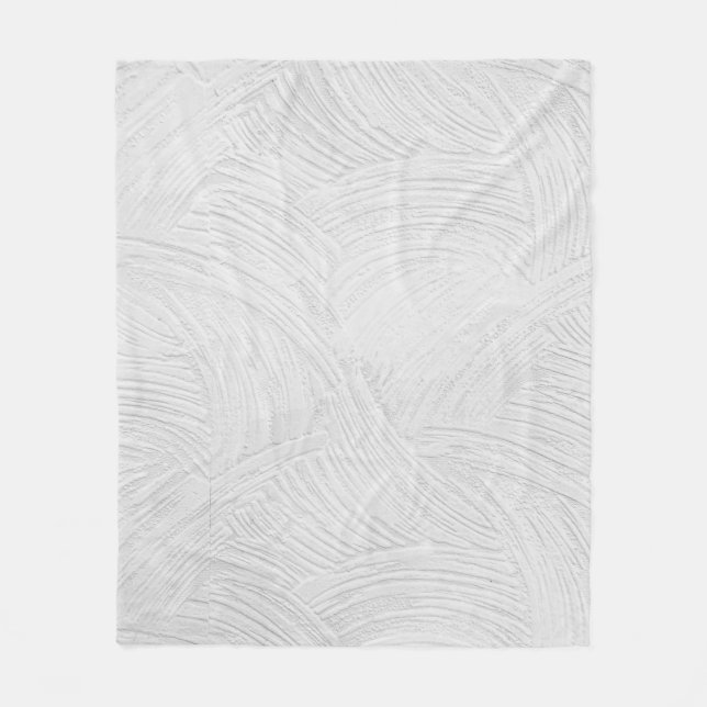 Grey concrete surface fleece blanket (Front)