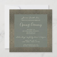 GREY COPPER MOSAIC DOTS GRAND OPENING CEREMONY
