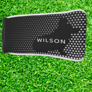 Grey Corgi Golf Head Cover