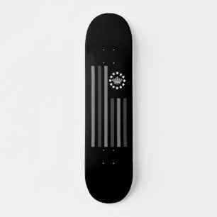 Grey Crown - Flag Skateboard