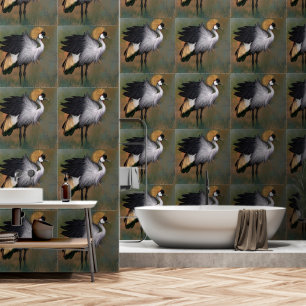 Grey Crowned Crane Wallpaper