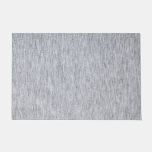 Grey custom door mats for home