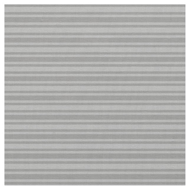 Grey & Dark Grey Lines/Stripes Pattern Fabric (Close Up)