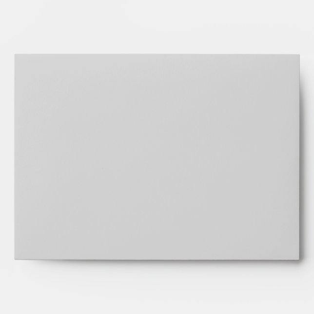 Grey #dcdcdc Colour Envelopes A7 - for 5" x 7" Car (Front)