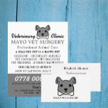 Grey Dog, Veterinarian, Veterinary Service Flyer<br><div class="desc">Grey Dog,  Veterinarian,  Veterinary Service Advertising Flyer by The Business Card Store.</div>