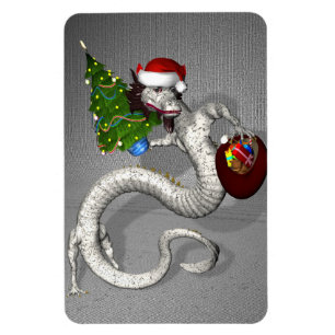 Grey Dragon Magnet