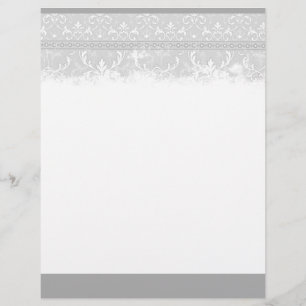 Grey Elegance Letterhead & Stationery