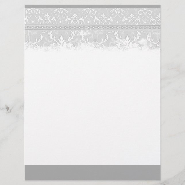 Grey Elegance Letterhead & Stationery (Front)