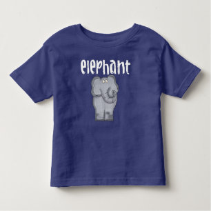 Grey Elephant Toddler T-Shirt