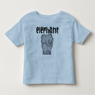 Grey Elephant Toddler T-Shirt
