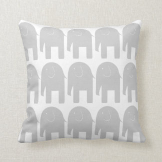 Grey Elephants Cushion