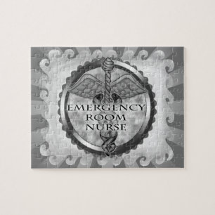 Grey ER Nurse Jigsaw Puzzle