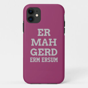 Grey Ermahgerd iPhone 5 Barely There Case