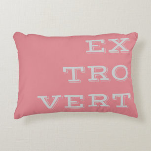Grey Extrovert Accent Pillow