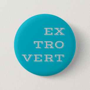 Grey Extrovert Button