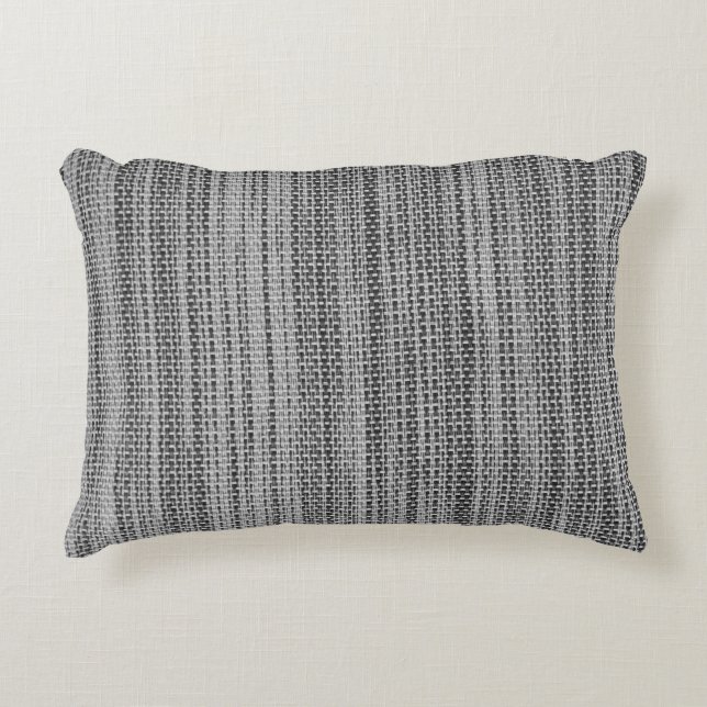 Grey Fabric Cloth - Decorative Cushion (Front)