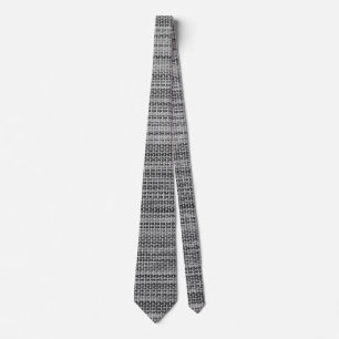 Grey Fabric Cloth Tie