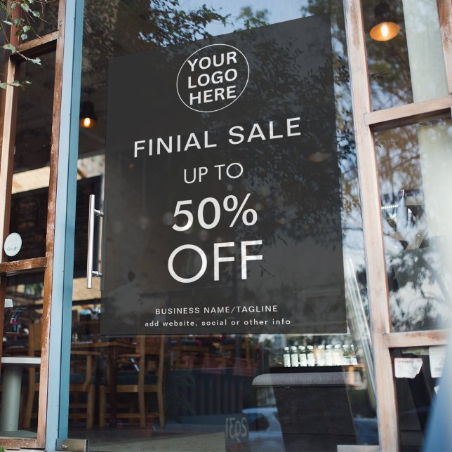 Grey Final Sale Special Discount Offer Logo Store (Creator Uploaded)