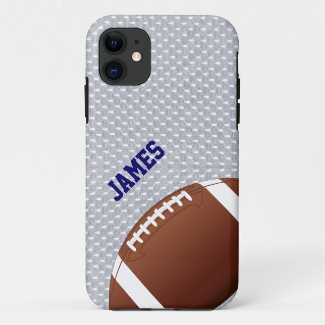 Grey Football Custom iPhone 5 Case (Back)