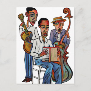 Grey Gallery: Blues Boys Postcard