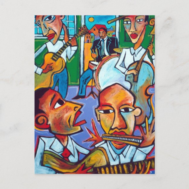 Grey Gallery: Juke Joint Boys Postcard (Front)