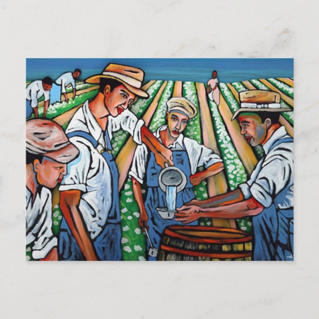 Grey Gallery: Water Break Postcard (Front)