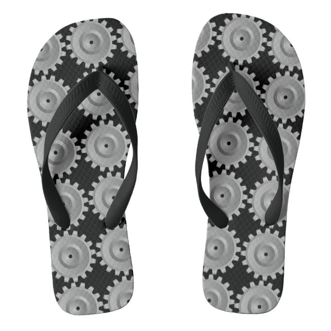 Grey Gear Jandals (Footbed)