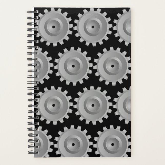 Grey Gear Planner (Front)