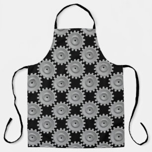 Grey Gears Apron