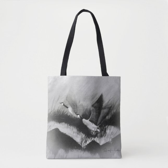 Grey Geese Tote Bag (Front)